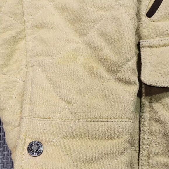 L.L. Bean Cream and Brown Utility Jacket - Picture 8 of 9